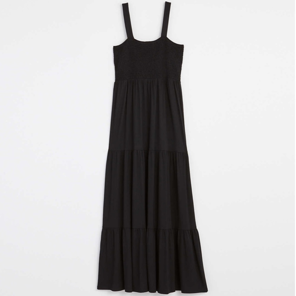 Smocked Tiered Maxi Dress